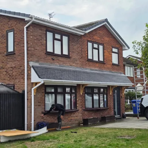 Recent roof project completed in Macclesfield